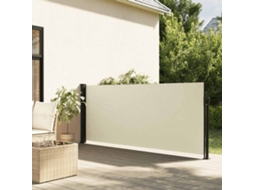Vidaxl Toldo Lateral Retrátil 120x600 Cm Creme