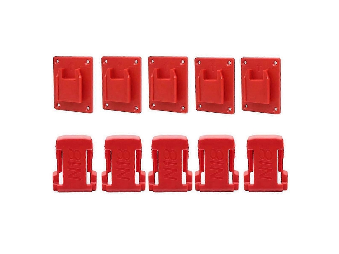 Suporte de parede AQUAFORGE para bateria Milwaukee M18, 18V