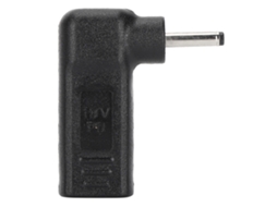 Adaptador angular USB-C para DC, 3,0 x 1,1 mm, para cabos de dados | S/MARCA