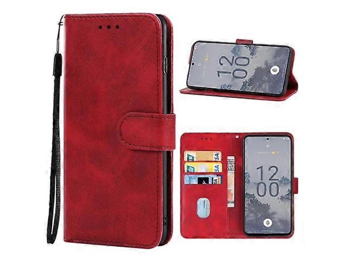 Capa De Couro Para Celular Nokia X30