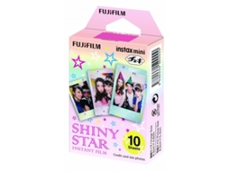 Carga FUJIFILM Colorfilm Instax Mini Shiny Star (10 folhas) — Compatibilidade: Fujifilm Instax Mini