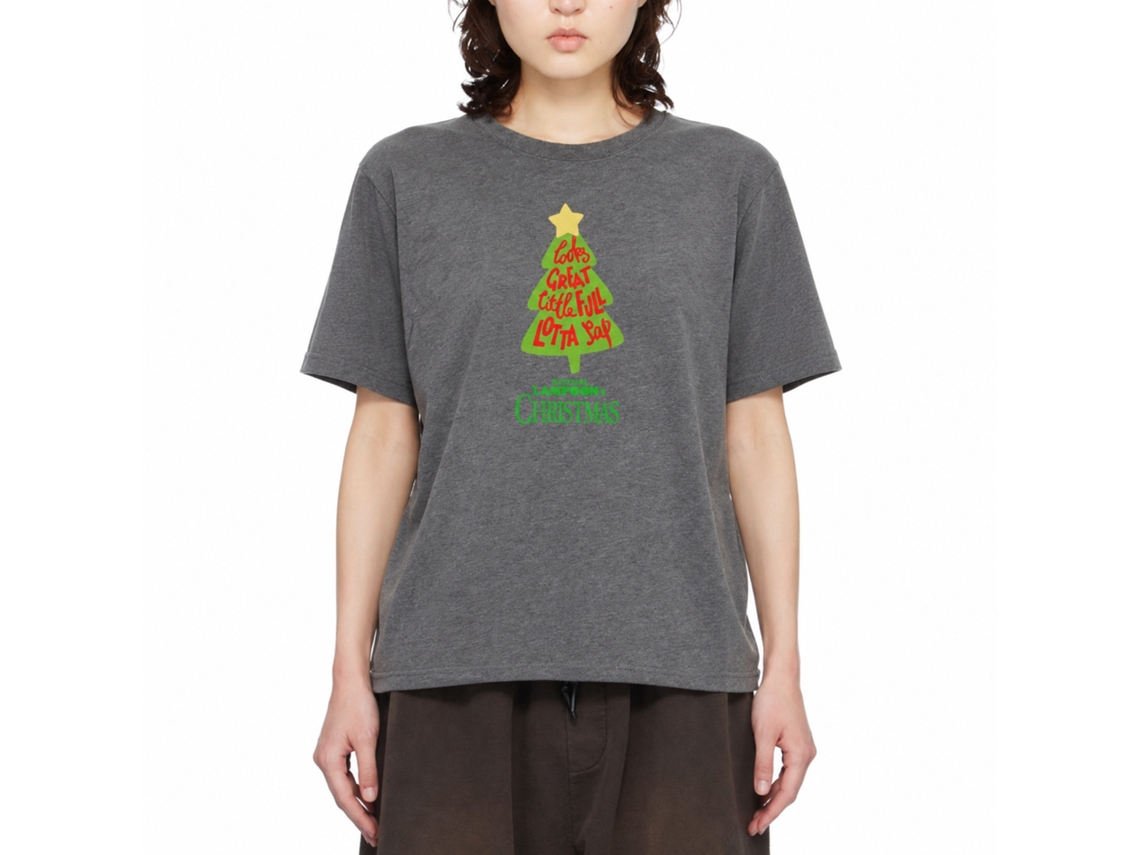 Rockinstone National Lampoon's Christmas Vacation Looks Great Christmas Tree T-shirt Size:m