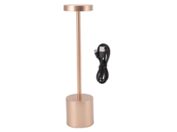 2026 lâmpada de Escritório Led com Toque 3 Níveis Estilo Nórdico Ouro Rosa Decorativa para Hotel Restaurante Interior