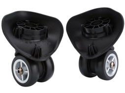Rodas De Bagagem Vervelháveis Leve - Resistente - Estilo - Instalação Fácil - Material De Alta Qualidade - Forma Universal - Rodas De Mala