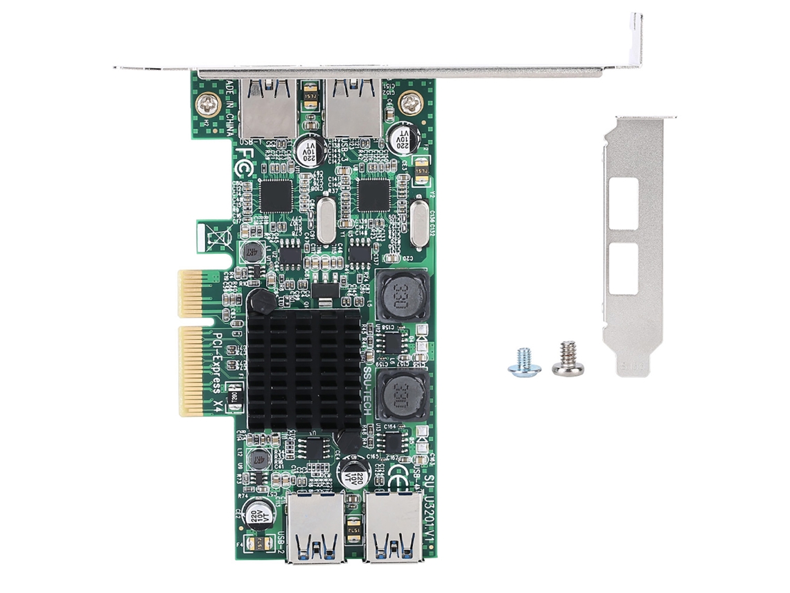 Placa Pci e 4 Portas Usb3.0 LAXISCREED