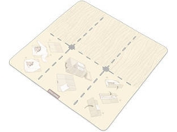 Placa p/ dobrar roupas TESCOMA Fancy Home pequena