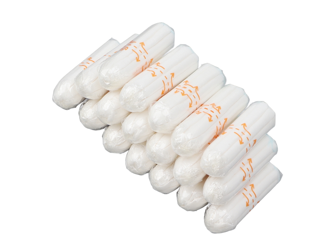 18pcs Pure Cotton Super Absorbency Leakproof Tampons For Sports