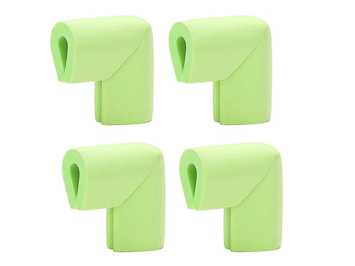 Lurelia Capas De Borracha Macia Verde Para Segurança Infantil Conjunto 4