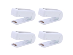 4x Sealer Plastic Package Storage Saco Mini Sealing Machine Handy Sticker E Seals White