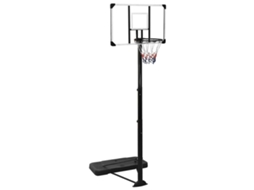 Vidaxl Tabela De Basquetebol 256-361 Cm Policarbonato Transparente