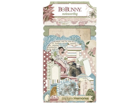 Die Cut Forma Papel Cortado Diário Jardim Notável Bobunny