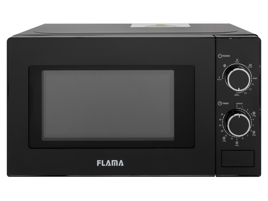 Micro-ondas FLAMA 1888FL (20 L - Com Grill - Preto)