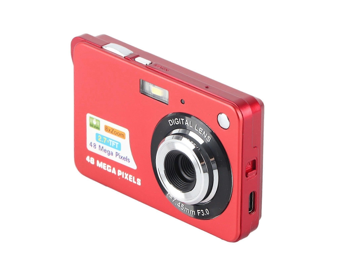 Câmara Digital 4k 48mp Com Zoom 8x E Ecrã Lcd De 2,7 Polegadas