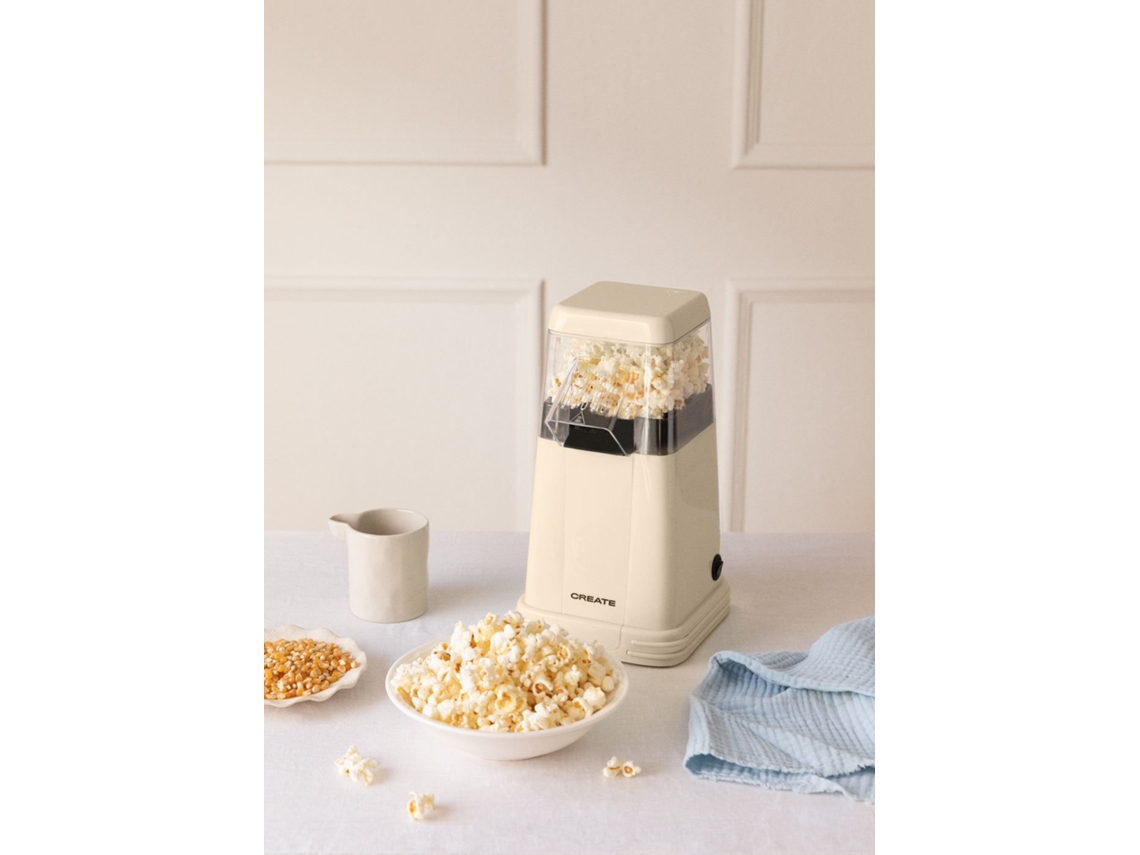 Create - Popcorn Maker Retro - Máquina De Pipoca Elétrica