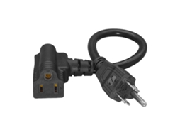 Lurelia Cabo De Alimentação C7, Colunas, 15p, 30cm, 14awg
