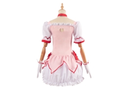 Puella Magi Madoka Magica Cosplay Akatsuki Homura Shikame Madoka Traje Completo L