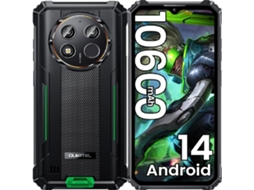 Telefone robusto Android Wp28e, 16GB+64GB, expansível até 1TB, tela 6,52'' OUkitel