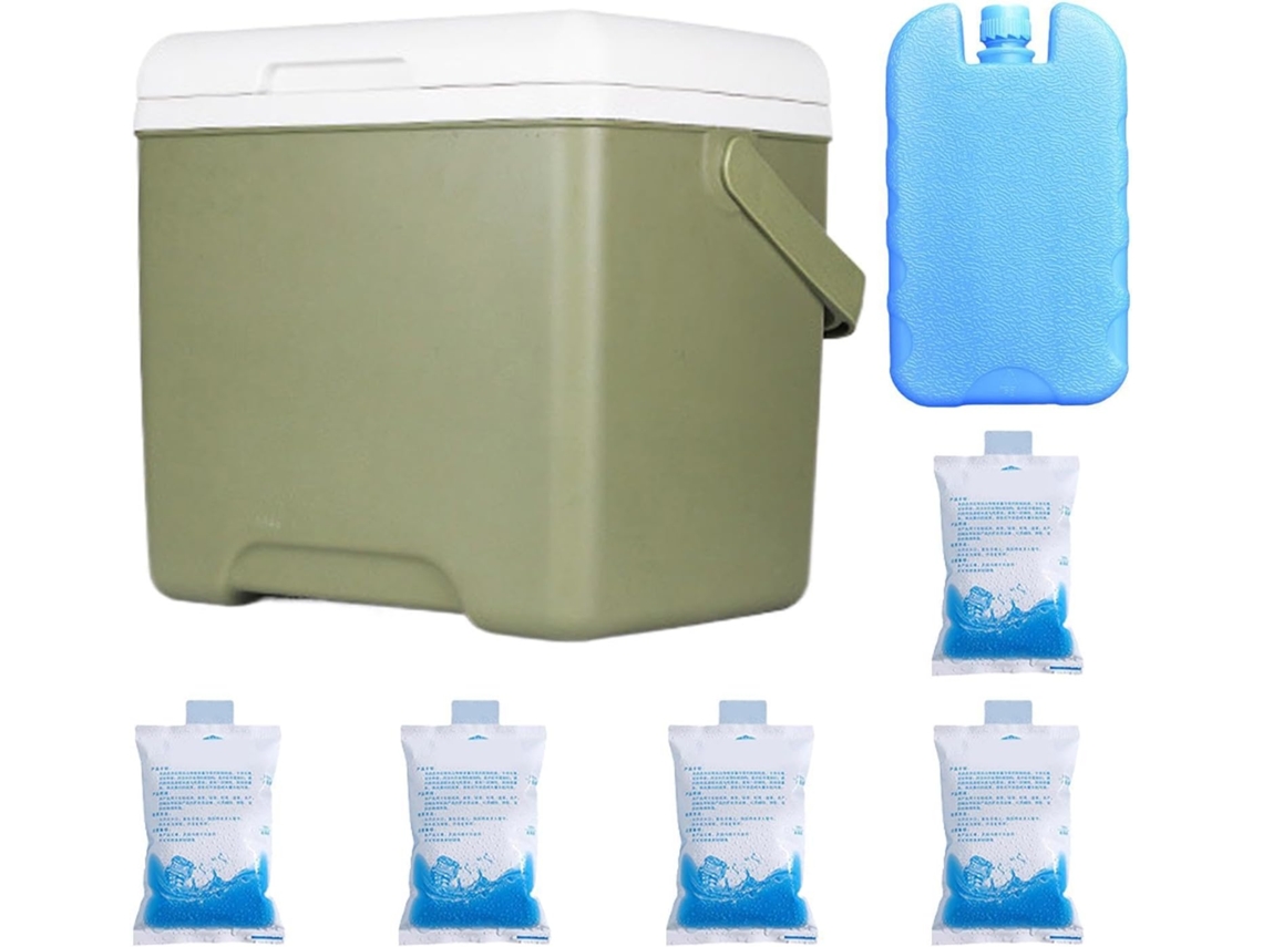 Refrigerador para Alimentos, Isolado, Hermético, 13,8l, Robusto,, para Piqueniques, Pesca, Caminhadas, Praia, Viagens, CHABERLU