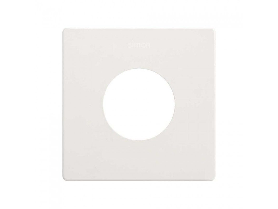 Simão 270 | Moldura Estética Mínima Para Tomada Com 1 Elemento Branco 27110610 090 Simon
