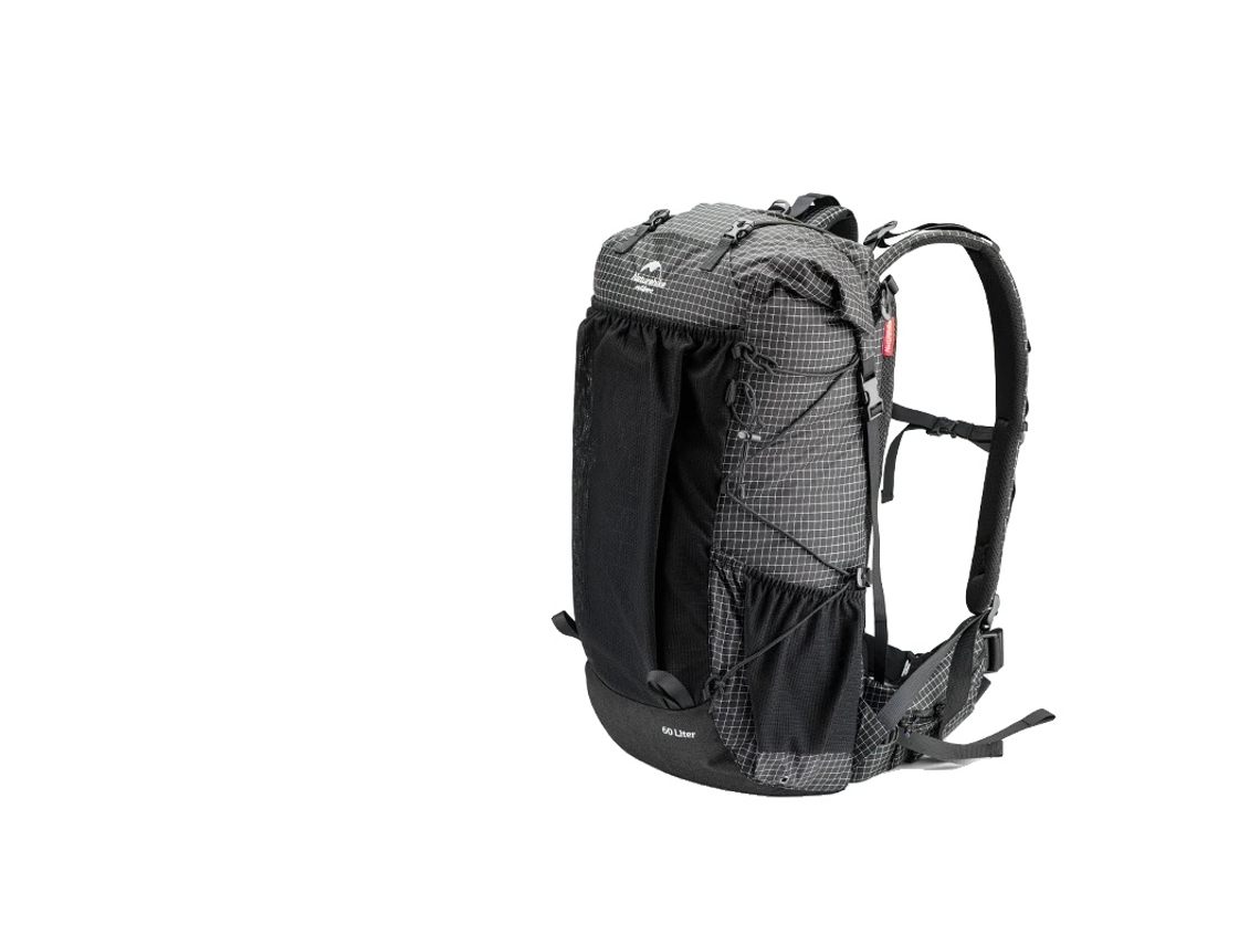 Mochila De Caminhada Naturehike, Grande Capacidade, Design Ergonômico, 40l, Preta, Para Transporte E Organização Prática Dos Artigos Indicados