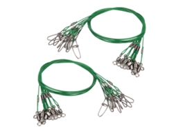 Linha de Pesca Aço Anti mordida com Rodo Verde