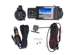 Dash Cam For Car 2 Inch Hd Ips Screen 3 Lens Rotatable 1080p Loop Recording Night Vision Dashboard Camera Recorder For Driving Parking LAXISCREED