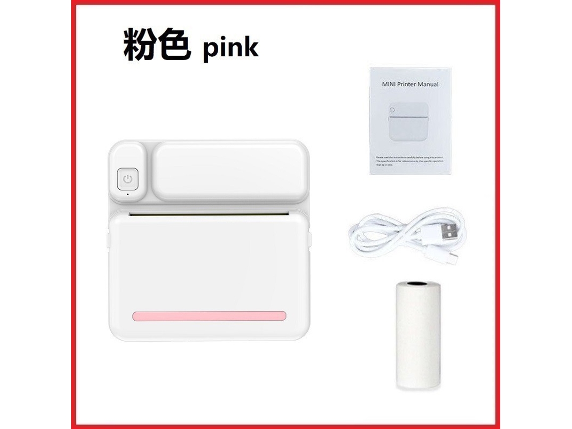 Mini Controle Remoto Sem Fio Infantil para Aniversário C19 Rosa YUNZII (inclui um Rolo de Papel Higiênico)