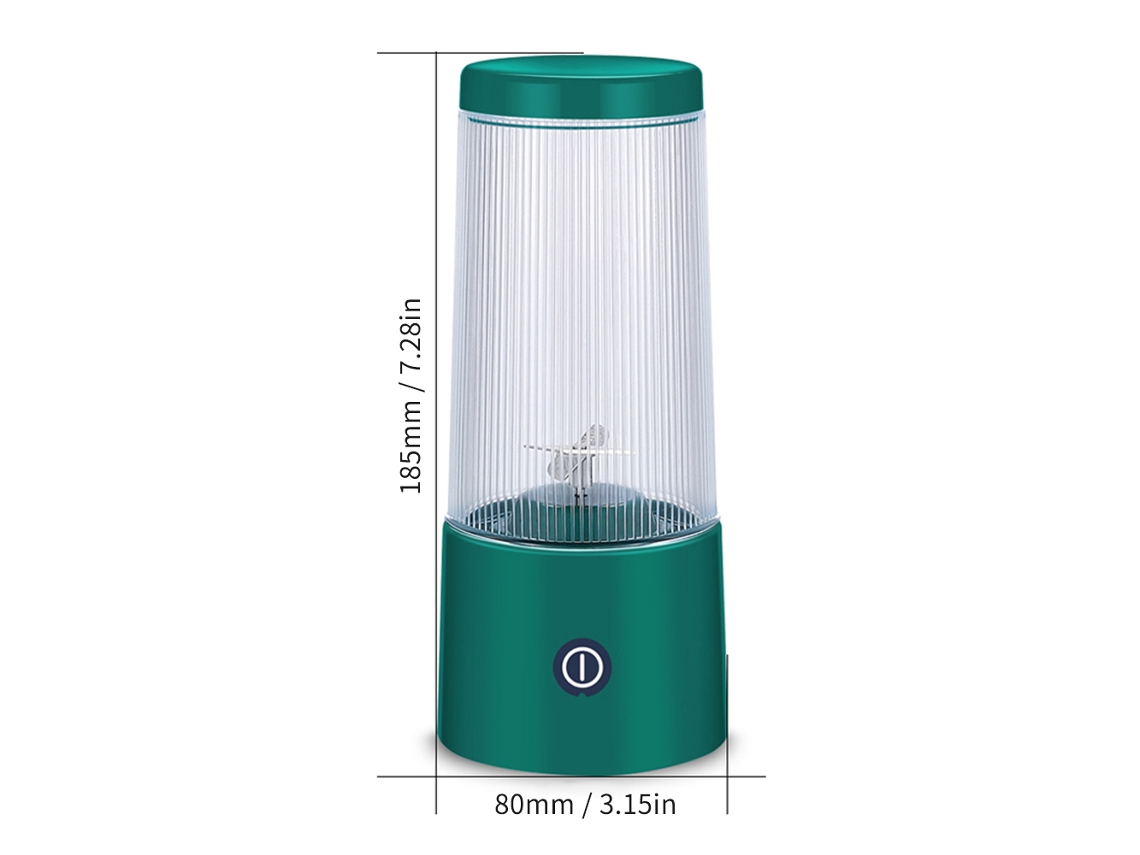 Misturadora Portátil 4 Lâminas 350ml com Usb Recarregável