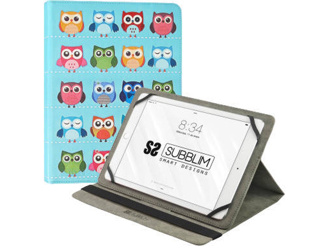 Capa Tablet Universal 10.1'' SUBBLIM Trendy Owls
