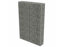 Gabion Wall, Gabion Walls Vidaxl Prateado Aço (100 X 20 X 150 Cm)