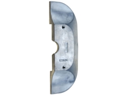 Ânodo de Zinco Rec821629Q1 Prateado 100 X 270 Mmrecmar
