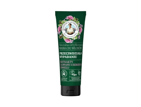 Máscara Capilar Natural De Banho Agafii Antiqueda, 200ml Bania Agafii