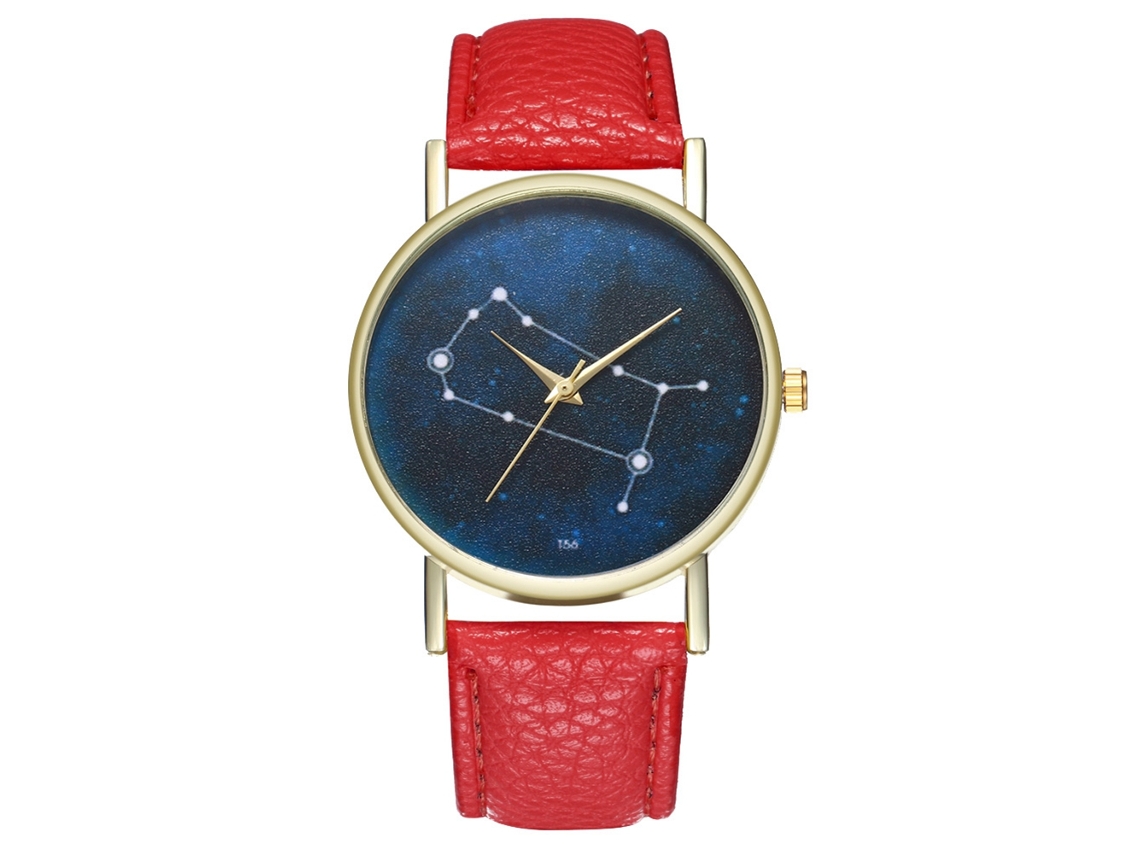 Reloj De Mujer Zhoulianfa Luxury Con Correa Pu Dial Redondo Cuarzo Analógico