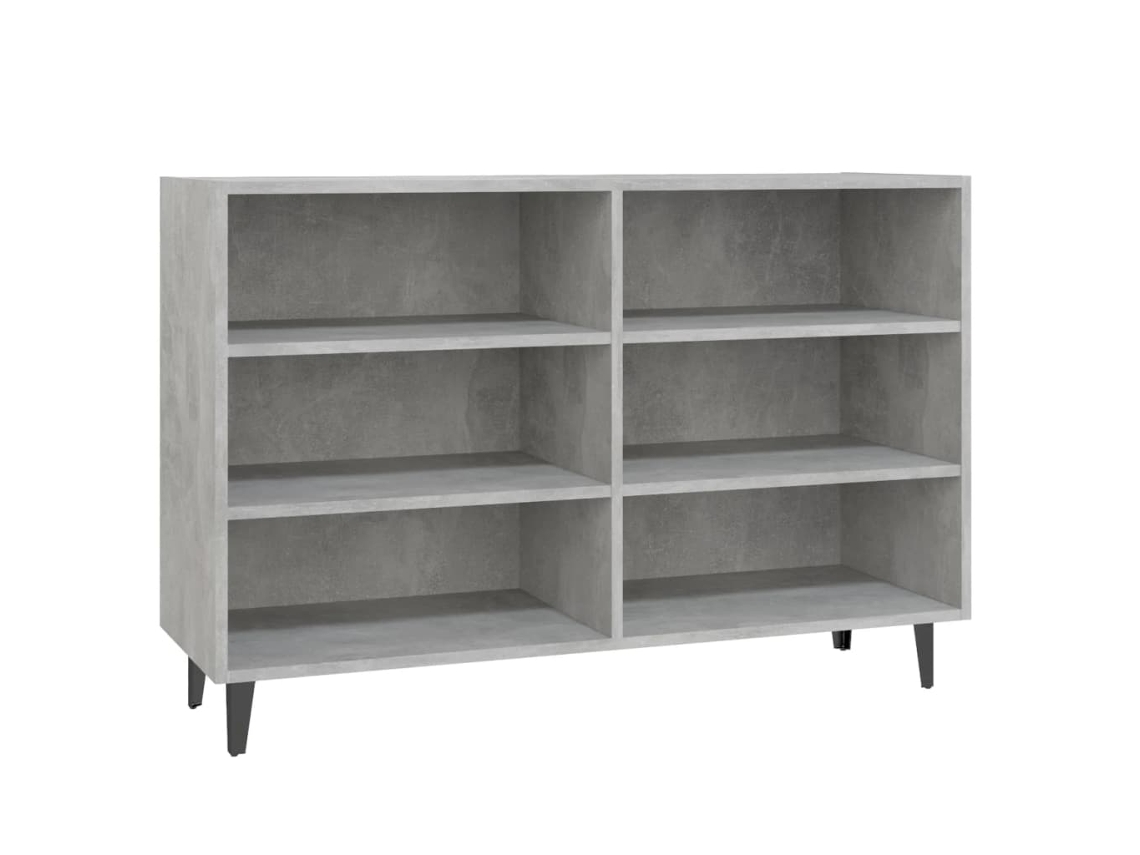 Sideboard, Sideboards Vidaxl Cinzeto Madeira Processada (n/a)