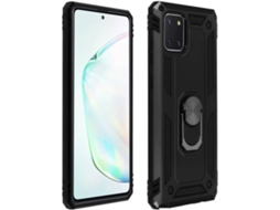 Lurelia Capa Com Anel Para Samsung Galaxy Note 10 Preto