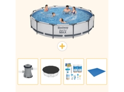 Bestway Piscina Bestway Steel Pro Max Redonda - 366x76 Cm - 7-peças S251