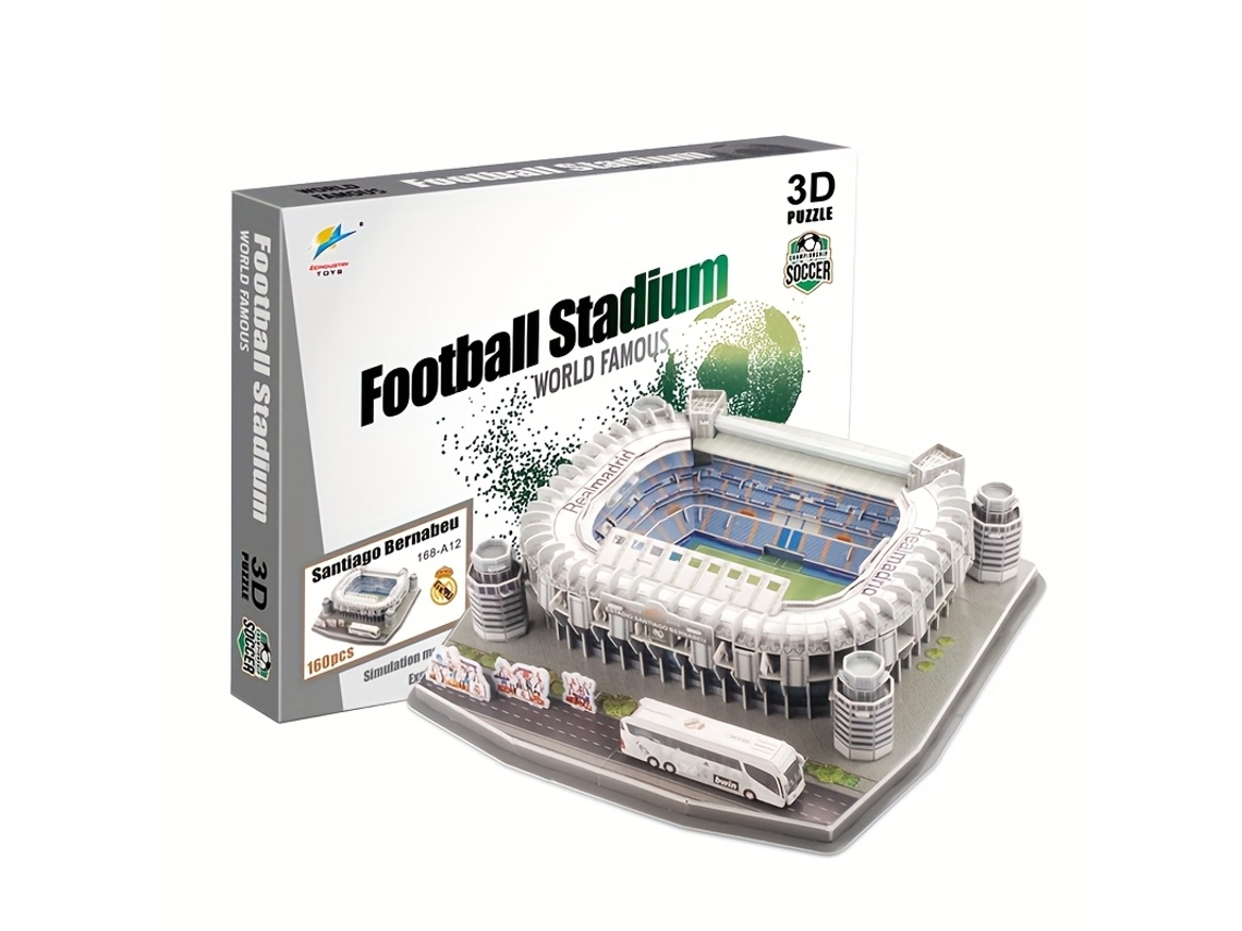 Quebra-cabeça 3d De 160 Peças - Modelo De Traje Do Estádio Bonaú
