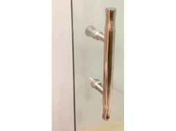 Puxador De Porta Rureu, Puxador De Aço Inoxidável Para Porta Chuveiro Banheiro, Puxador De Porta Deslizante Para Vidro