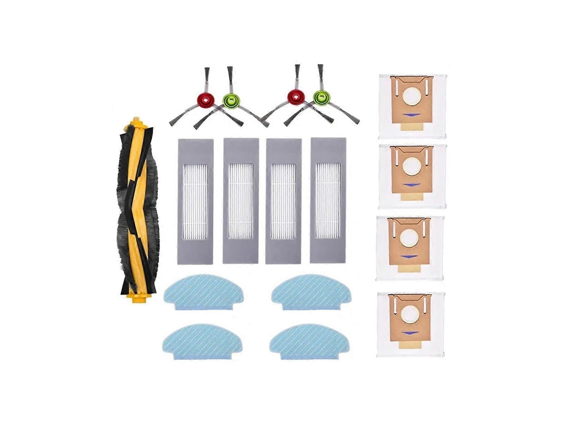 Para Aspirador De Pó Robô Deebot N10 N10 Plus, Escova Principal, Escova Lateral, Filtro Hepa, Pano De Esfregão, Saco De Pó Brilvibera
