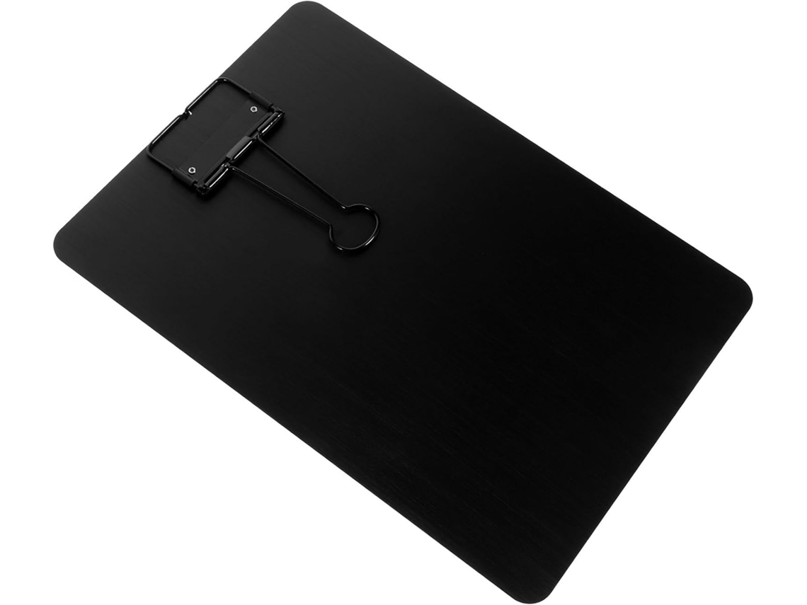 Prancheta metálica Housoutil A5, ideal para armazenamento e uso fora da mesa, vários modelos.