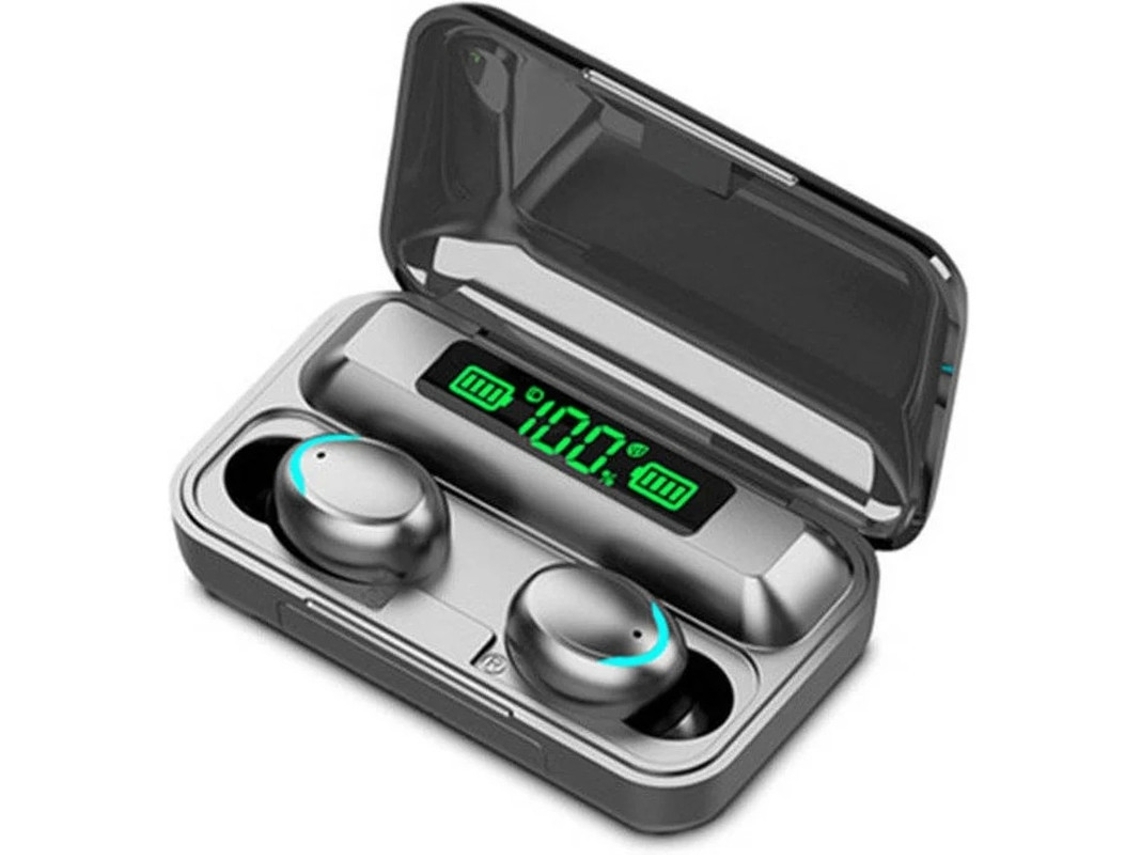 Auriculares Bluetooth True Wireless (in Ear - Microfone - Noise Cancelling - Preto)