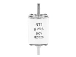Fusível Cerâmico Folha Nt1/rt16 1 500v 250a Proteção de Equipamentos Elétricos | S/MARCA