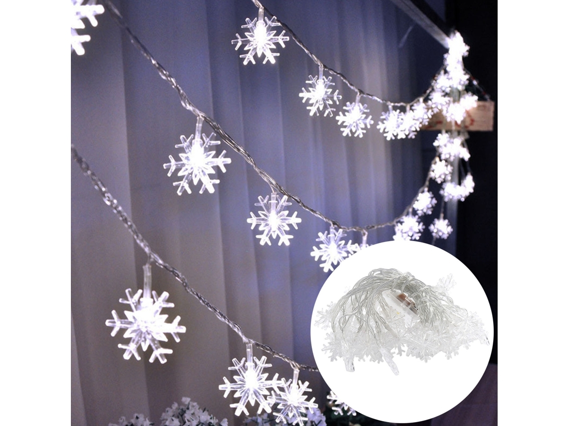 Cordão de Luzes de Natal Led para Árvore com 3 Metros de Comprimento, Baixo Consumo, Moderno, Ergonômico, Uso Diário STELASPLEN