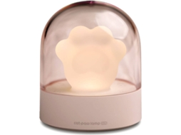 Candeeiro de Mesa WJS Luz de Presença Recarregável (Rosa)
