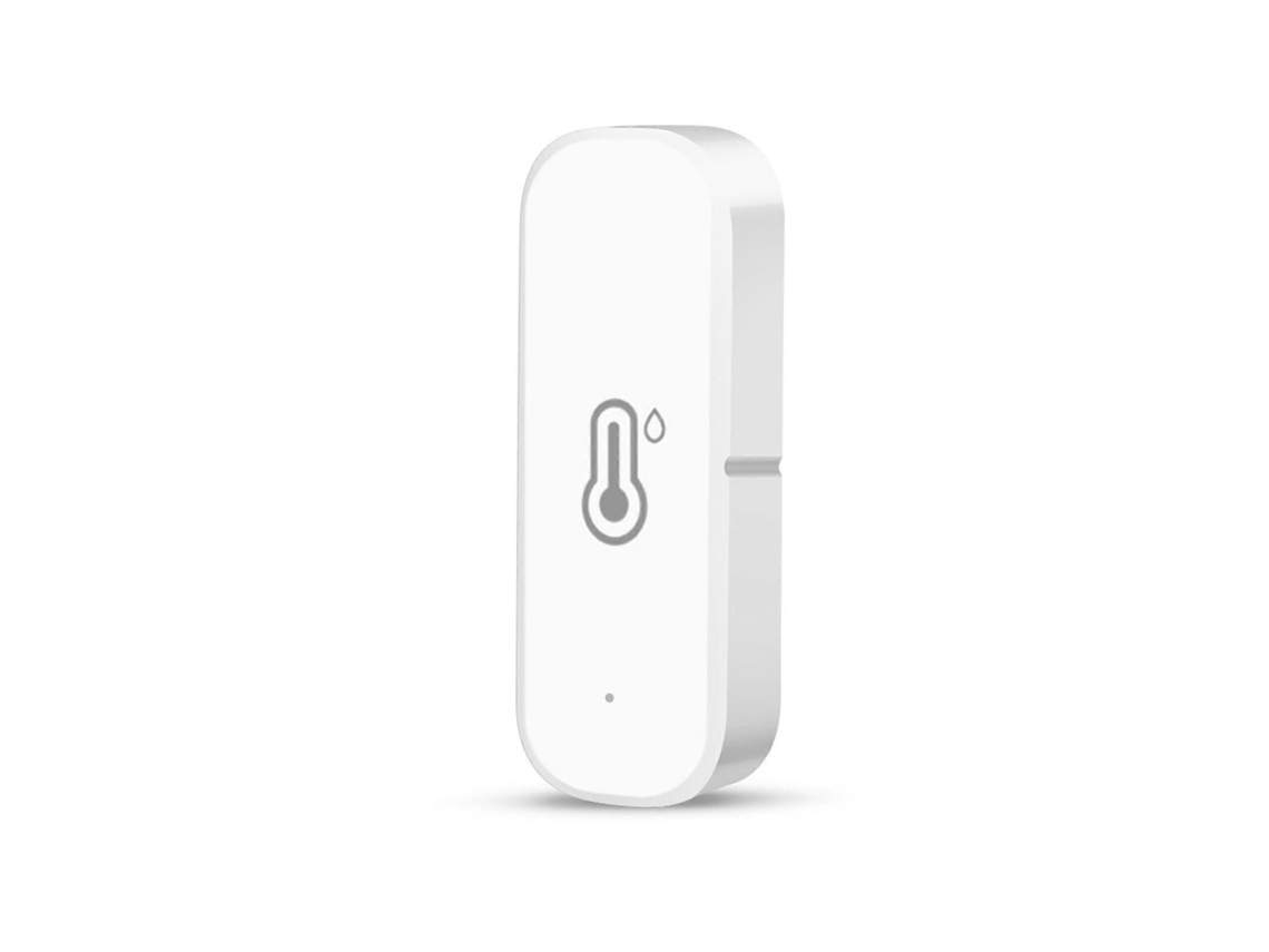 Termómetro Mini Wi-fi Com Sensor, Medidor De Temperatura E Humidade Para Interior, Em Abs - Elysve