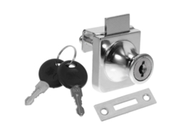 Fechadura Para Porta De Vidro Deslizante Vitrine Antirroubo