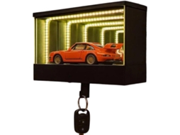 Suporte Genérico Para Chaves De Carro Montado Na Parede - Gancho Led Elegante E