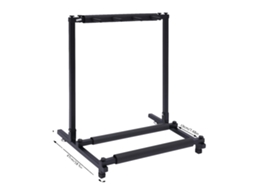 Suporte Para Múltiplas Guitarras, Suporta Várias Guitarras, Construção De Ferro Durável, 3 Compartimentos