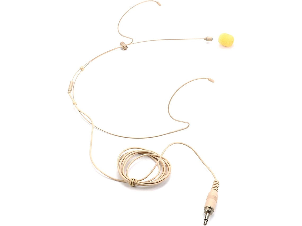 Casco Genérico Com Microfone Duplo No Oreille Para Conferências, Espetáculos Em Direto, Teatro, Podcasts