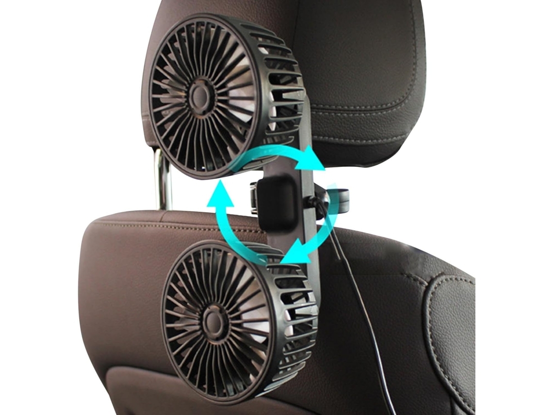 Ventilador De Carro – 5v Ajustável Para, Ventilador